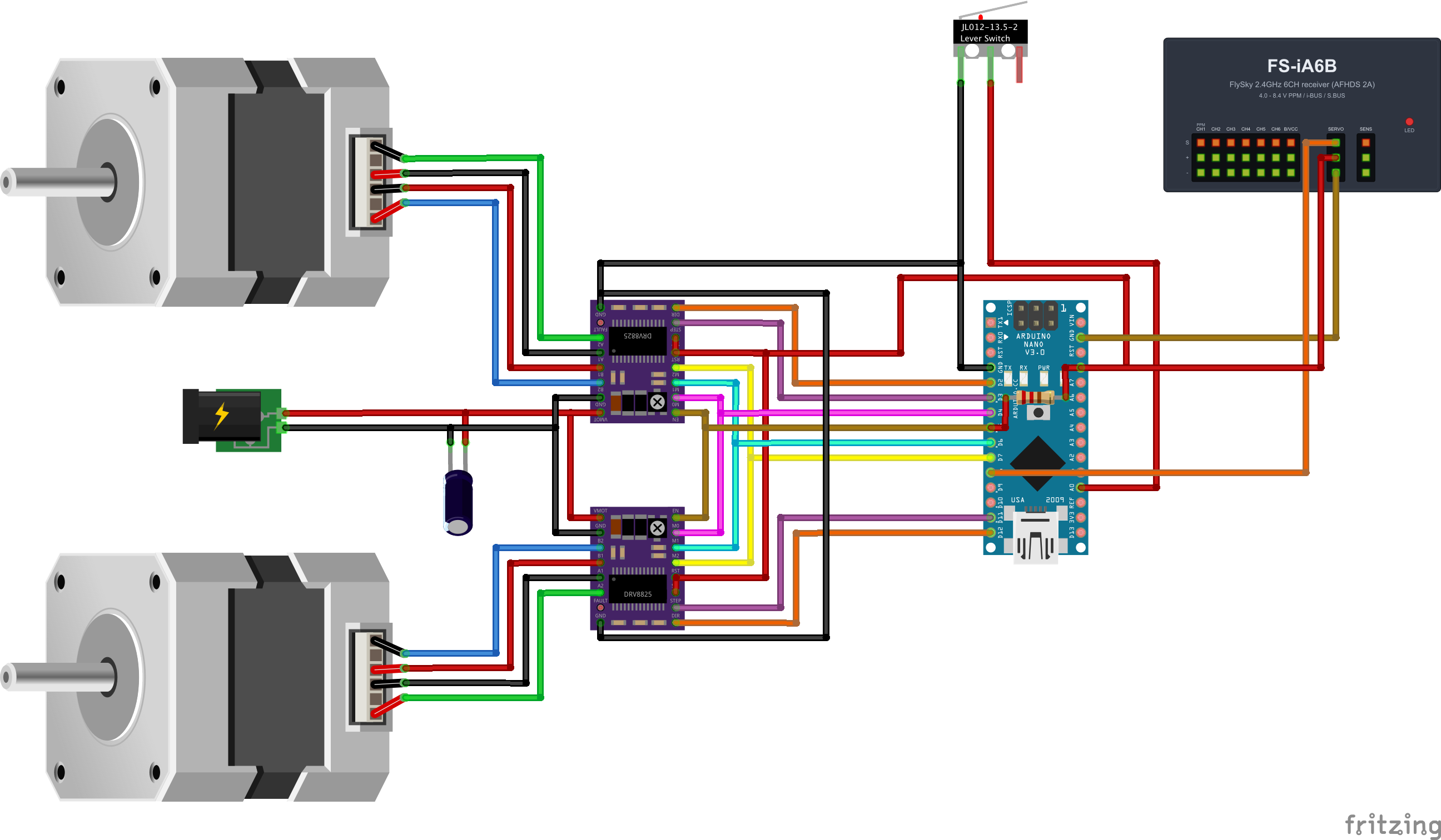 Electronic diagram of my driver.